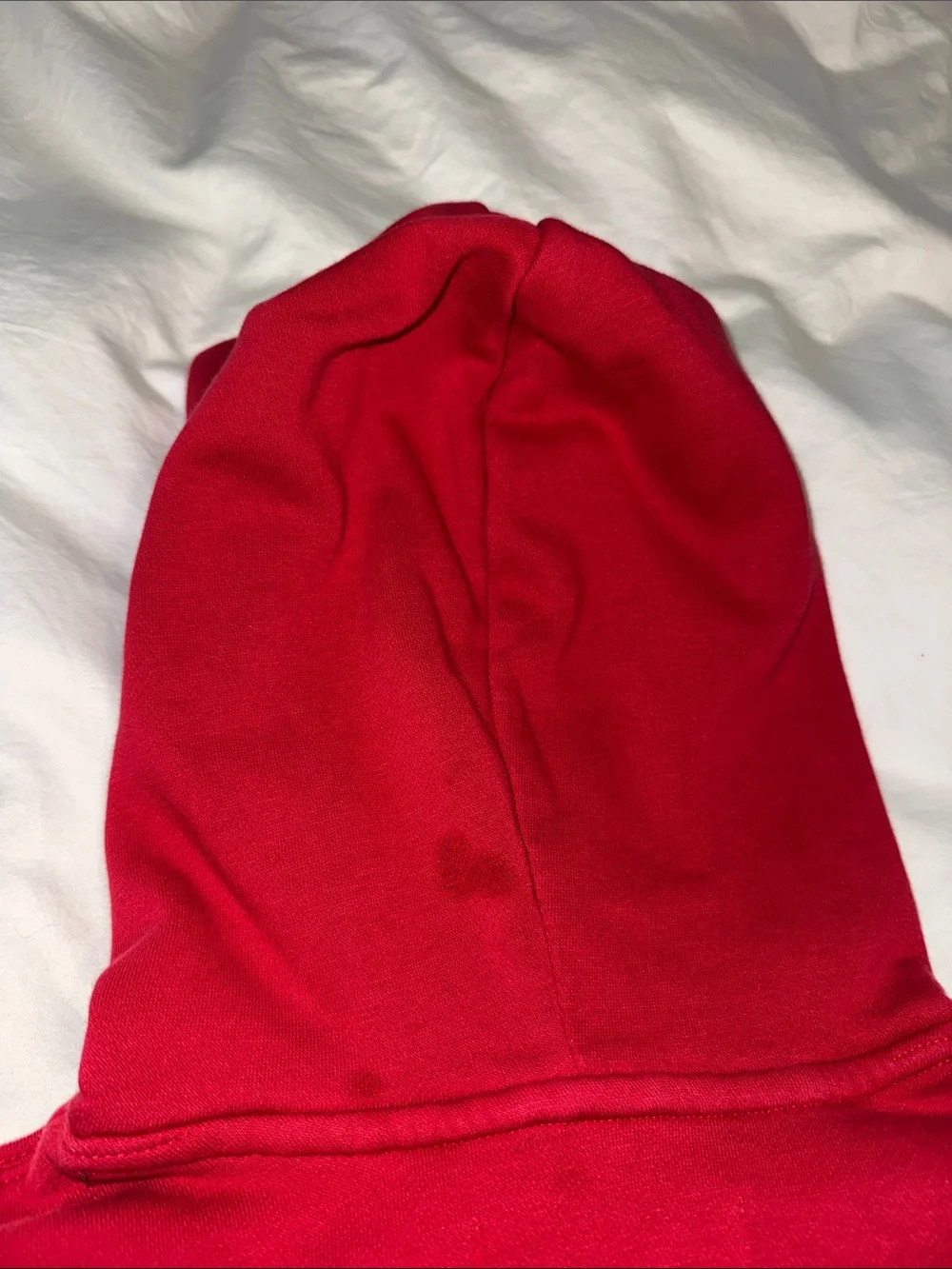 Jordan Men's Red Hooded Sweatshirt with White Jumpman